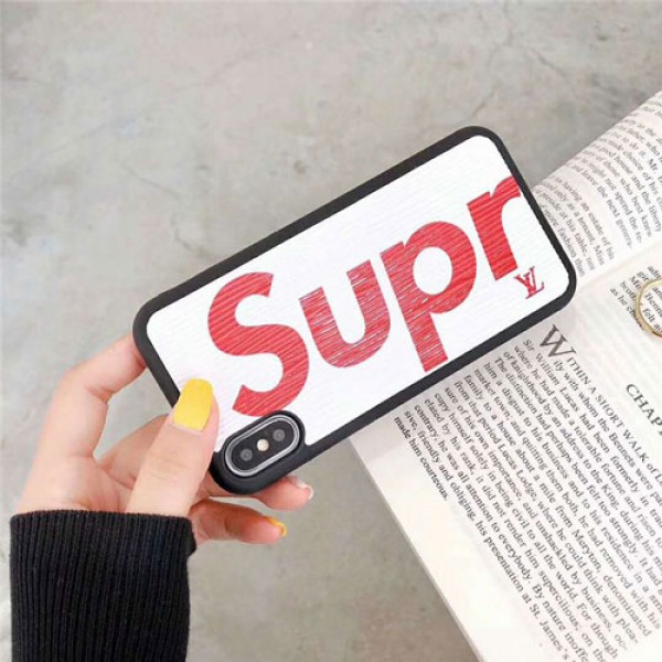 supreme x ヴィドン コラボ Galaxy s10/s10+/s10eケース ブランド個性 Galaxy s9+/s8 plusケース オシャレファッション iphone xr/xs max/se2ケース潮流 薄型