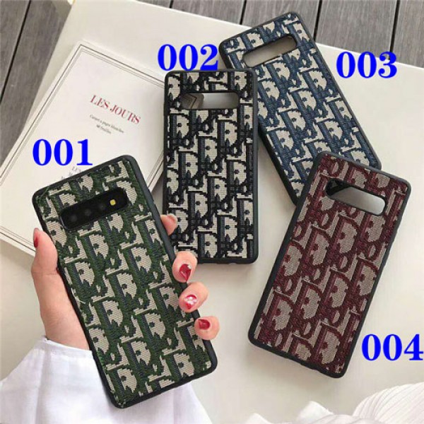 DIOR ディオール Galaxy s20/s20+/note20/s10/s10 plusケース 経典ロゴ 布製iphone xr/xs max/12ケース ブランド 保護 iphone x/8/7 plusケースレディース向けギャラクシー s9/s8 plusケースオシャレ