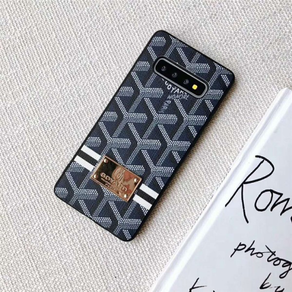 Goyard ゴヤール galaxy s10/s10plusケース ブランド iphone xr/xs maxケース個性 Y字ロゴ ギャラクシーs9/note9ケース 高級 iphone x/12pro max/8/7 plusケース