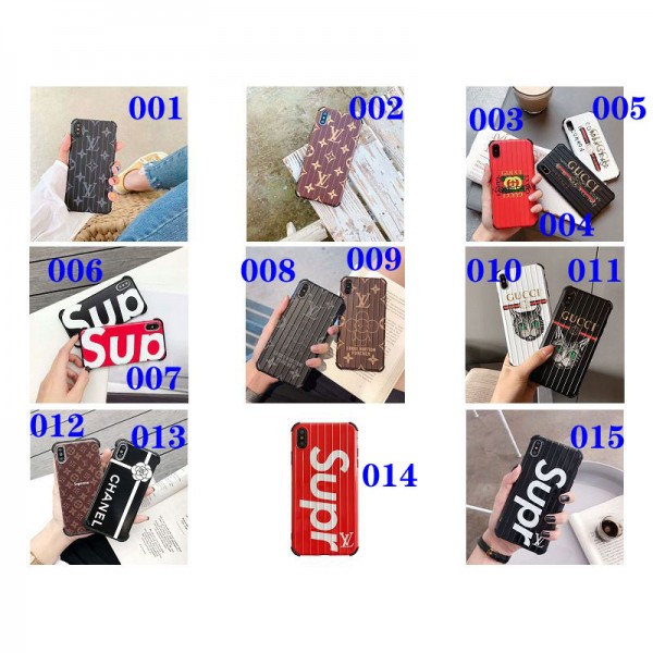 Supreme/シュプリーム supreme iphone xr/xs max/11pro maxケース ルイヴィトン グッチ アイフォンxs/xrケース 個性 iphone x/se2/8/7 plusケース トランク ファッションメンズレディース兼用