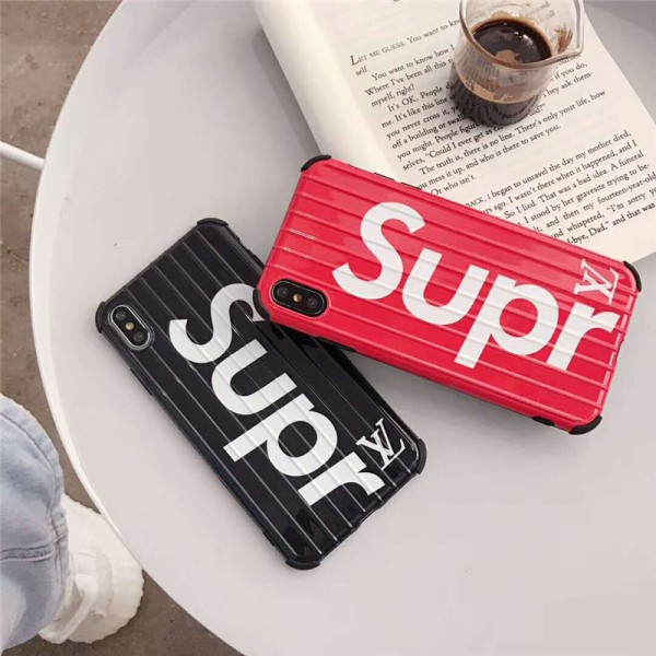 Supreme/シュプリーム supreme iphone xr/xs max/11pro maxケース ルイヴィトン グッチ アイフォンxs/xrケース 個性 iphone x/se2/8/7 plusケース トランク ファッションメンズレディース兼用