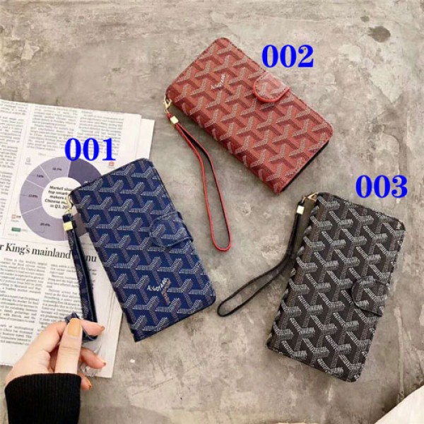 Goyard Galaxy s10/s10+ケース ギャラクシーs9/s10eケースブランドゴヤール iphone xr/xs maxケース手帳型アイフォンx/12pro max/8 plusケース xperia xz1/xzs/xzケース エクスぺリアxz premiunケース