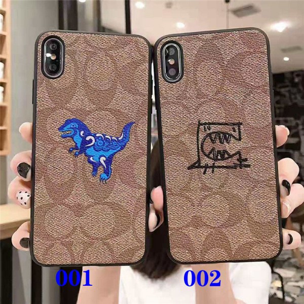 coach コーチ iphone 12/12mini/xr/xs maxケースブランド キャラクター付き iphone se2/x/8 plusケースパロディ風 アイフォン 7/xsケースオシャレ個性 男女兼用