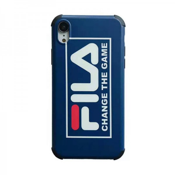 FILA iphone 12/12pro max/xr/xs maxケース ブランドフィラ iphone XI/11pro maxケース潮流個性 iphone x/se2/8/7 plusケースカップル ファッション