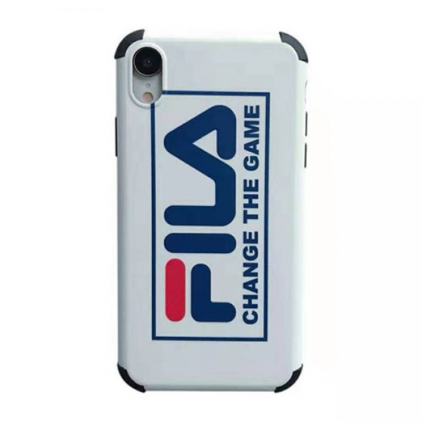 FILA iphone 12/12pro max/xr/xs maxケース ブランドフィラ iphone XI/11pro maxケース潮流個性 iphone x/se2/8/7 plusケースカップル ファッション