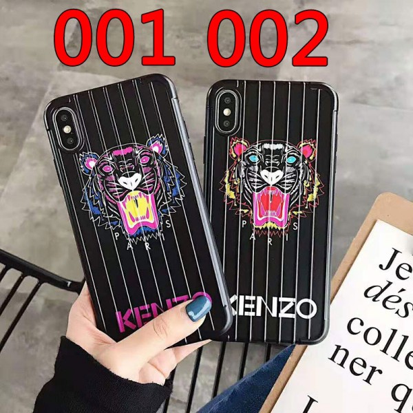 KENZO ケンゾー iphone 12/12pro/12pro max/11 pro maxケース ブランド iphone xr/xs maxケース 虎頭 iphone x/se2/8/7 plusケース ファッショントランク大人気