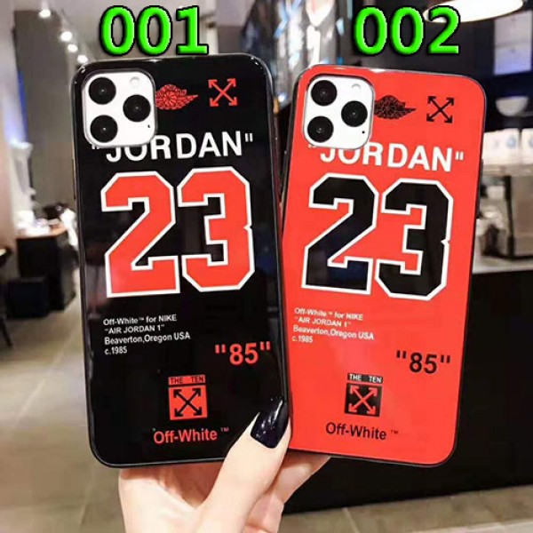 JORDANジョーダン iphone12/12pro maxケース ブランド iphone 11/11pro max/xr/xs maxケース男女兼用 iphone x/se2/8/7 plusケースオシャレ23数字 個性潮流