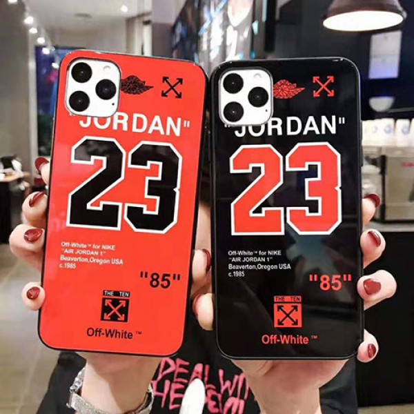 JORDANジョーダン iphone12/12pro maxケース ブランド iphone 11/11pro max/xr/xs maxケース男女兼用 iphone x/se2/8/7 plusケースオシャレ23数字 個性潮流