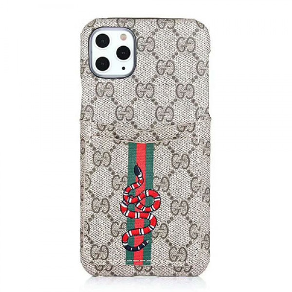 Gucci/グッチ iPhone 11/11 pro max/12pro maxケース 自然風刺繍 個性 ポケット付き Huawei P30/P30proケース アイホーンxr/xs maxケース ブランド galaxy note20/10/s10+iphone x/8/7 plusケース ファッションカード 人気