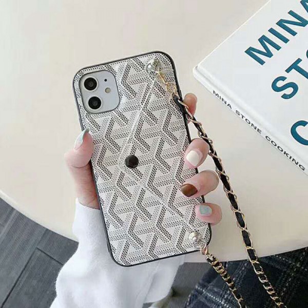 Goyard ゴヤール ブランド iphone11/11pro max/12pro maxケース かわいいアイフォンiphone x/8/7 plusケース ファッション経典 メンズ個性潮 iphone x/xr/xs/xs maxケース ファッションアイフォン12カバー レディース バッグ型 ブランド