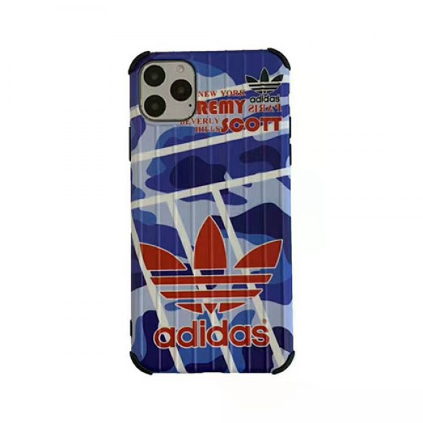 Adidas アディダス ペアお揃い アイフォンiphone12/12pro/12promaxケース アイフォンiphone x/8/7 plusケース ファッション経典 メンズジャケット型 2020 iphone12ケース 高級 人気モノグラム iphone11/11pro maxケース ブランド