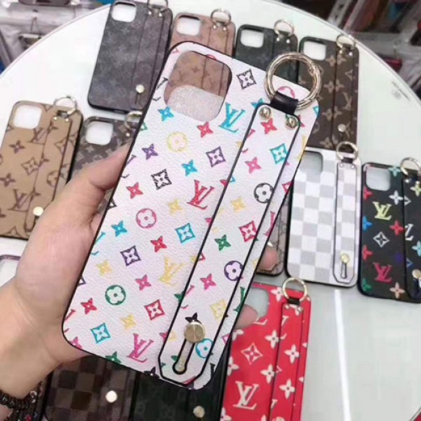 Lv Gucci ペアお揃い アイフォン11ケース iphone11/11pro max/se2ケース男女兼用人気ブランド ビジネス ストラップ付きアイフォンiphone 12/12pro/8/7 plusケース ファッション経典 メンズ