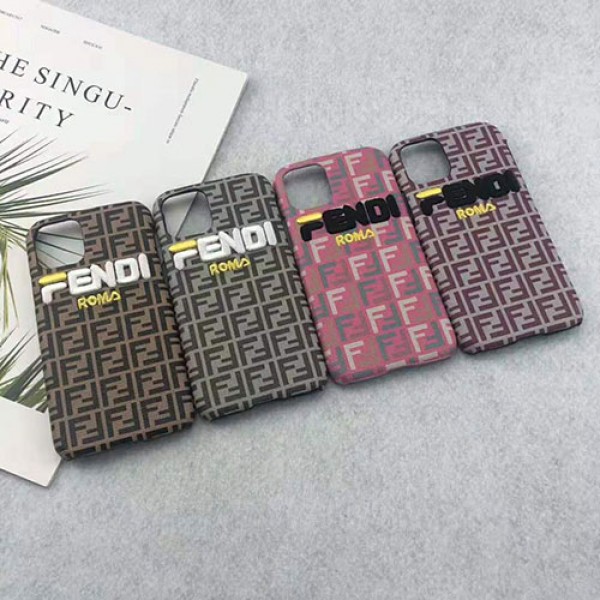 フェンデイfendi iphone11/11pro maxケース iphone xr/xs maxケースブランド刺繍ロゴGalaxy s10/s9/note10 pusケースお洒落 iphone x/8/se2/7 plusケースファッション経典