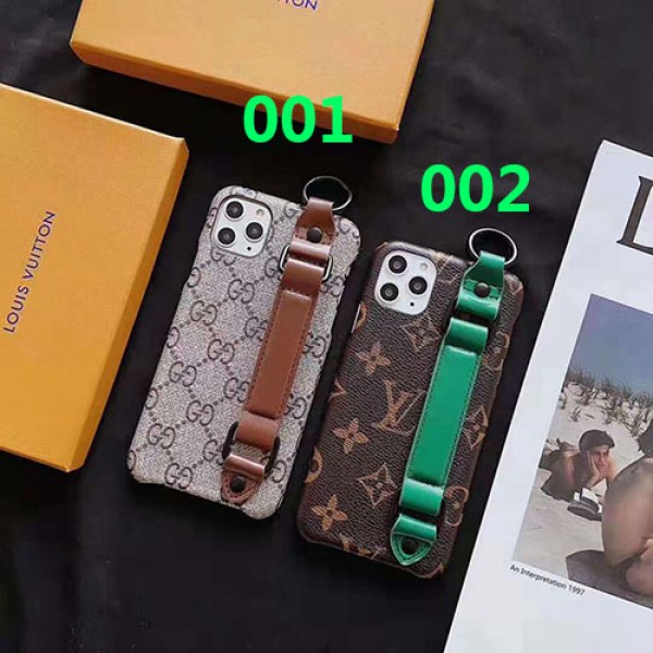 GUCCI/グッチブランド iphone13/13 mini/13pro maxケース腕バンド付き アイフォン12/12mini/12promax/11/se2ケースLVお洒落モノグラム革製ジャケット型 IPHONE X/XS/XR/8/7ケース高級人気ファッションカバー携帯便利メンズ レディーズ芸能人愛用 