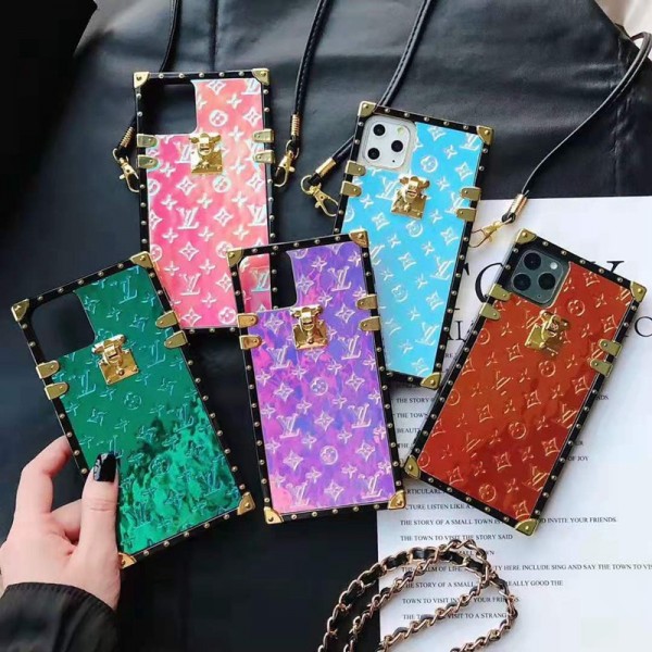 LV /GUCCI ブランドiphone13/13mini/13 pro maxケースフレーム型潮流ヴィトンブランドアイフォン12/12mini/12promaxカバー激安 ファッション落下保護グッチIPHONE11/x/8/7 plusケースお洒落ストラップ付き携帯便利カバーモノグラム人気ハードケース芸能人愛用レディーズ