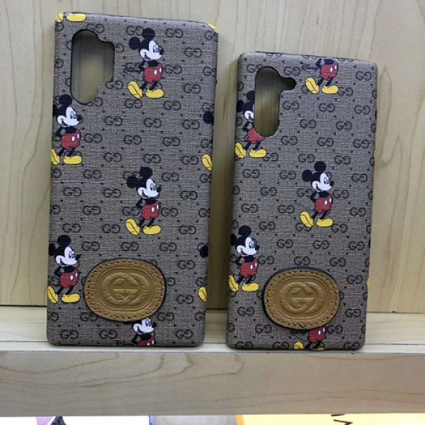 GUCCI/グッチディズニーミッキーコラボhuawei mate30/p30 pro iphone 12 galaxy note20 iphone xr/xs maxケース男女兼用人気ブランドGalaxy s10/s20+/s20 ultraケース手帳型ケースメンズ iphone11/11pro maxケース 安いアイフォン12カバー レディース バッグ型 ブランド