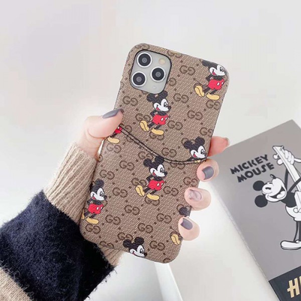 GUCCI/グッチディズニーコラボ galaxy s20/s10 note20ケース huawei p30/p30 pro mate30/mate30 proケース メンズ iphone12/12pro maxケース 安いレディース アイフォンxs/11/8 plus/se2ケース おまけつきアイフォン12カバー レディース バッグ型 ブランドモノグラム iphone11/11pro maxケース ブランド