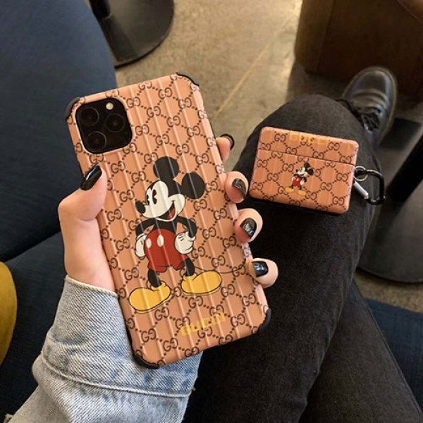 ディズニーgucciコラボ Iphone13 12 Pro Max 12s Miniケース ブランド グッチdisney ミッキーコラボ アイフォン12 13ケース