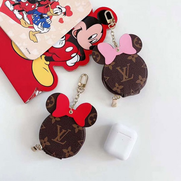 lv/ルイヴィトン Disney ディズニーコラボ ブランドエアーポッズ プロ収納ケースAir pods1/2/3ケース 耐衝撃 落下防止Airpods pro3ケース メンズ レディースAir pods proケース保護 軽量