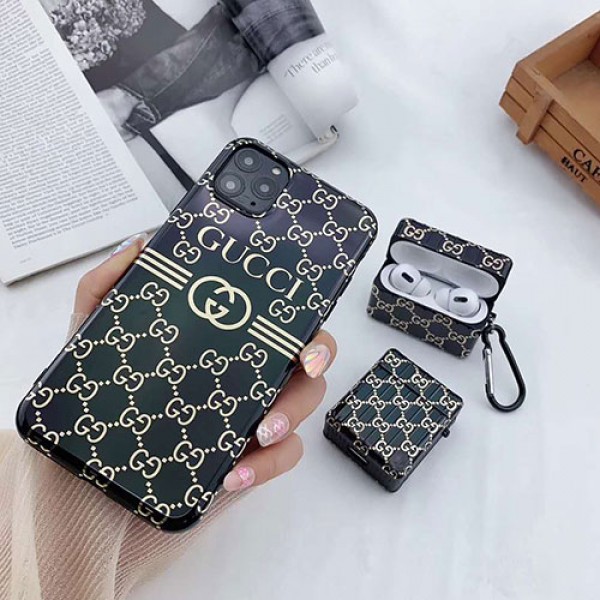 Gucci グッチ女性向け iphone xr/xs maxケースレディース アイフォンiphone xs/11/8 plus/12pro maxケース おまけつきアイフォン レディース バッグ型 ブランドAir pods 3/2/1ケースブランド