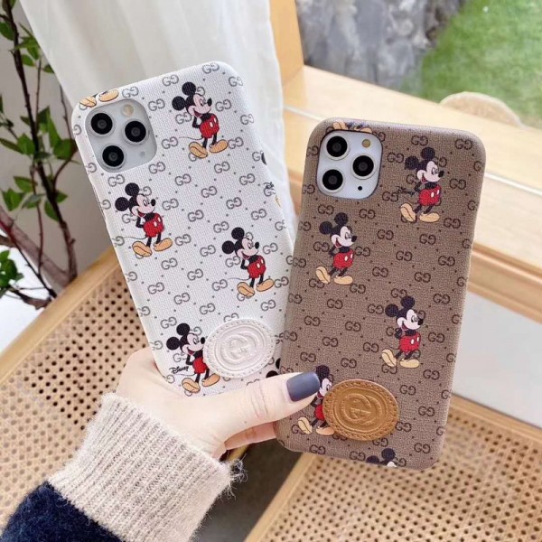 GUCCI/グッチdisneyブランド iphone12/12pro max/se2/12 mini/12 proケース かわいい iphone 11/x/8/7スマホケース ブランド LINEで簡単にご注文可ジャケット型 2020 iphone12ケース 高級 人気