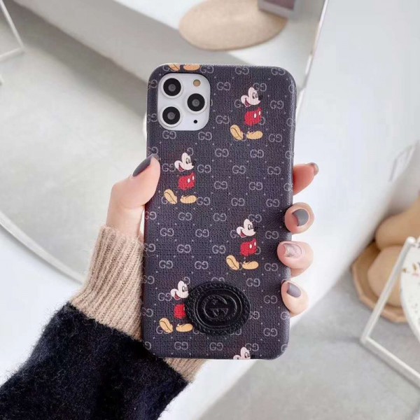 GUCCI/グッチdisneyブランド iphone12/12pro max/se2/12 mini/12 proケース かわいい iphone 11/x/8/7スマホケース ブランド LINEで簡単にご注文可ジャケット型 2020 iphone12ケース 高級 人気