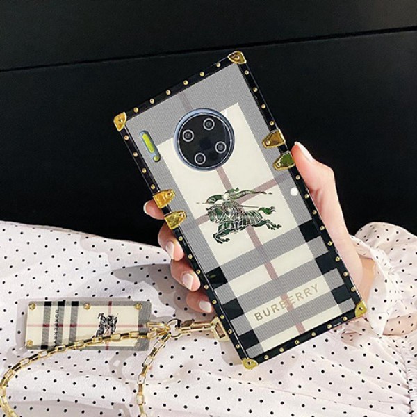 Burberry/バーバリーアイフォンHUAWEI MATE 30/30 PROケース ファッション経典 メンズメンズhuawei p30 pro ケース 安いhuawei p40 pro ケースブランドモノグラム