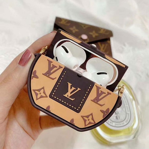 Lv/ルイヴィトン ブランドエアーポッズ プロ収納ケースAirpods pro3ケース メンズ レディースAir pods proケース保護 軽量 Air pods proケース 防塵 落下防止