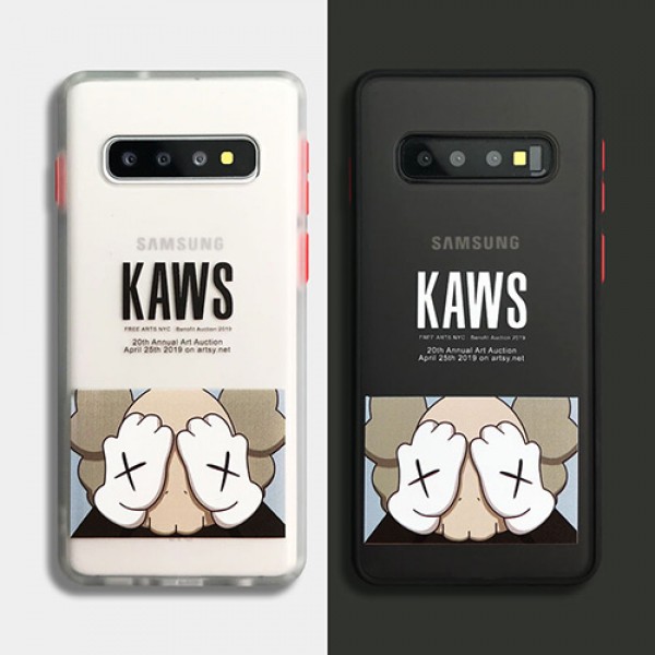 KAWSブランド Galaxy S8/S9/Note10+ケースハイブランド HUAWEI P40/P30/P20 Pro ケース コピー Iphone xr/xs/7/8plus/se2ほぼ全機種対応