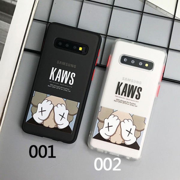 KAWSブランド Galaxy S8/S9/Note10+ケースハイブランド HUAWEI P40/P30/P20 Pro ケース コピー Iphone xr/xs/7/8plus/se2ほぼ全機種対応