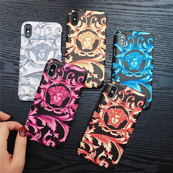 Versace/ヴェルサーチ ペアお揃い アイフォン11/12 pro maxケース iphone 11/8/7ケースファッション セレブ愛用 huaweip30/30proケース 激安iphone xr/xs maxケースブランド Galaxy s20/s10+ ース大人気