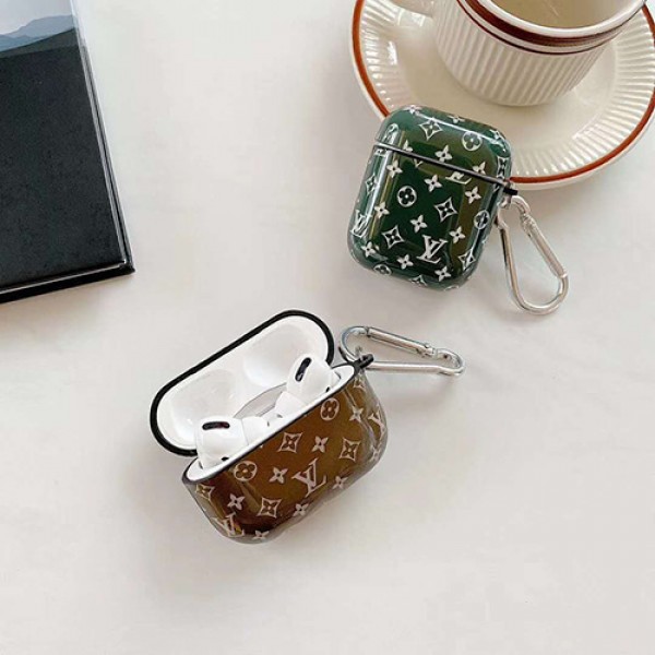 LV Air pods proケース 防塵Air pods1/2/3ケース 耐衝撃 落下防止Air pods proケース保護 軽量Air pods 3/2/1ケースブランド