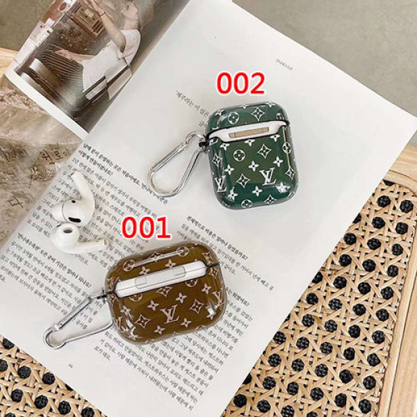 LV Air pods proケース 防塵Air pods1/2/3ケース 耐衝撃 落下防止Air pods proケース保護 軽量Air pods 3/2/1ケースブランド