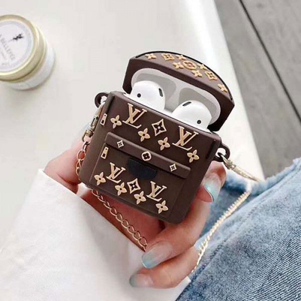 Lv/ルイヴィトン Air pods proケース 防塵Air pods1/2/3ケース 耐衝撃 落下防止Air pods proケース保護 軽量Air pods 3/2/1ケースブランド