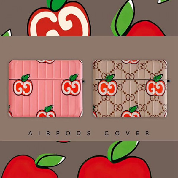 Gucci グッチ Air pods1/2/3ケース 耐衝撃Air pods proケース保護 軽量Air pods 3/2/1ケースブランドAir pods proケース 防塵 落下防止