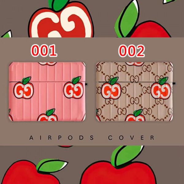 Gucci グッチ Air pods1/2/3ケース 耐衝撃Air pods proケース保護 軽量Air pods 3/2/1ケースブランドAir pods proケース 防塵 落下防止