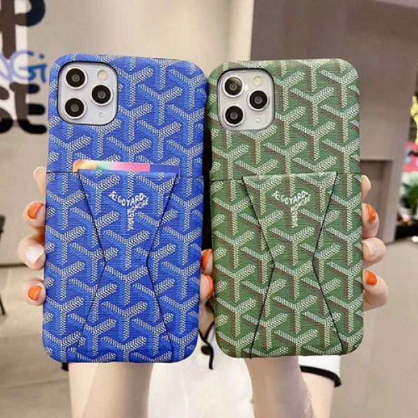 Goyard/ゴヤールブランド iphone12/12pro max/12 miniケース かわいいiphone 11/7/8/se2ケース ビジネス ストラップ付きメンズ iphone11/11pro maxケース 安いアイフォン12カバー レディース バッグ型 ブランド