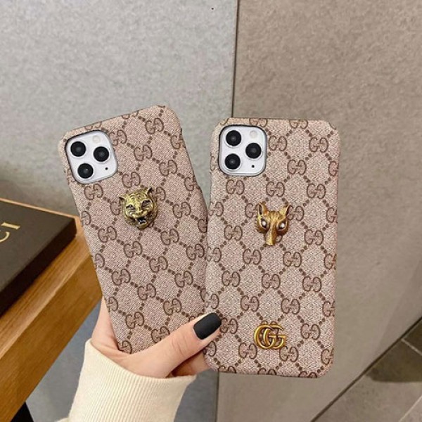 Gucci/グッチ女性向け iphone 12/12 pro 12 pro maxケース男女兼用人気ブランドiphone xr/xs maxケースins風 iphone 11/11 pro/11 pro maxケースケース かわいいモノグラム iphone11/11pro maxケース ブランド