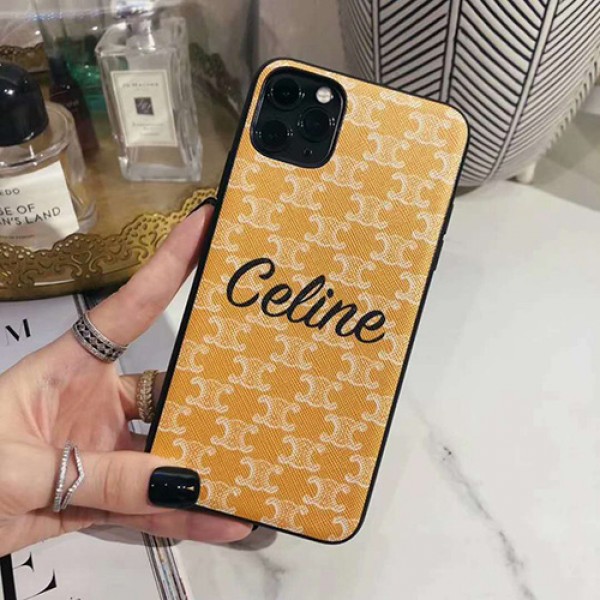 celine iphone 12 mini/12 pro/12 max/12 pro maxケース ビジネス ストラップ付きiphone 11/x/8/7スマホケース ブランド LINEで簡単にご注文可レディース アイフォンiphone xs/11/8 plusケース おまけつき