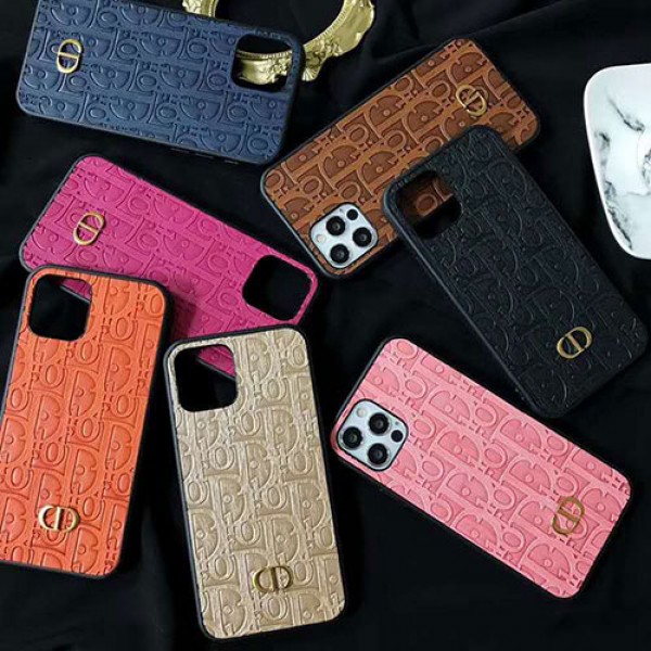 Dior/ディオール ブランド iphone12/12pro maxケース かわいいペアお揃い アイフォン iphone 11/xs/x/8/7ケースブランドモノグラム iphone12mini/12proケース ブランド