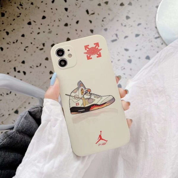 Off-White/オーフホワイト ペアお揃い アイフォン12/12 pro maxケース iphone 11/xs/x/8/7ケース男女兼用人気ブランド 個性潮 iphone x/xr/xs/xs maxケース ファッションシンプル  ジャケット