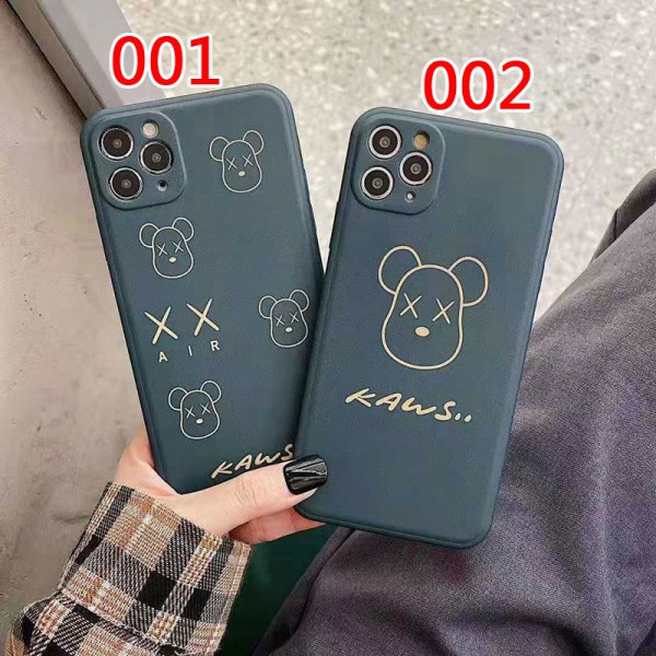 KAWS アイフォンiphone12/12mini/12pro/12promaxケース ファッション経典 メンズins風  かわいいレディース アイフォiphone12/xs/11/8 plusケース おまけつき