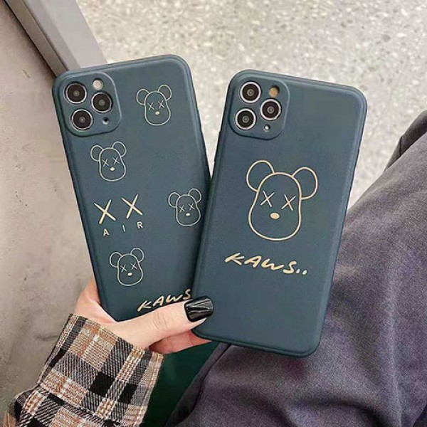 KAWS アイフォンiphone12/12mini/12pro/12promaxケース ファッション経典 メンズins風  かわいいレディース アイフォiphone12/xs/11/8 plusケース おまけつき