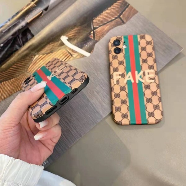 Gucci/グッチ ペアお揃い アイフォン12/12 pro maxケース ファッション セレブ愛用 iphone12mini/11pro maxケース 激安シンプル iphone 11/xs/x/8/7ケース ジャケットレディース アイフォ おまけつき