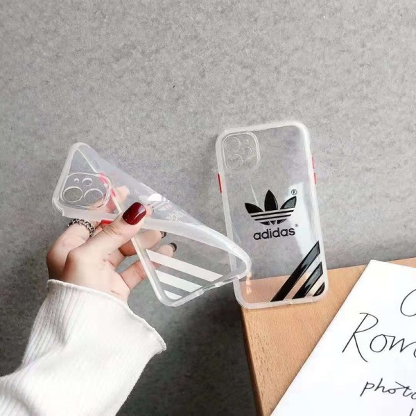 Adidas/アディダス 男女兼用人気ブランドiphone12/12pro maxケース 安いレディース アイフォiphone12/xs/11/8 plusケース おまけつきアイフォン12カバー レディース バッグ型 ブランド