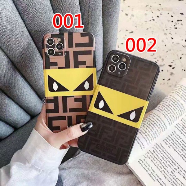 Fendi/フェンデイ iphone12/12mini/12pro/12promaxケース ビジネス ストラップ付き個性潮 iphone x/xr/xs/xs maxケース ファッションシンプル iphone11pro/8 plus/se2ケース ジャケットins風 かわいい