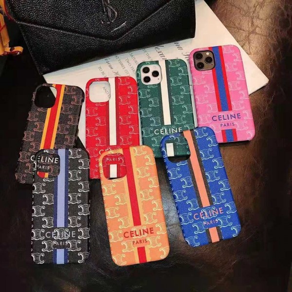 Celine/セリーヌ ビジネス ストラップ付きメンズ iphone12/12pro maxケース 安いレディース アイフォiphone12/xs/11/8 plusケース おまけつきアイフォン12カバー レディース バッグ型 ブランド