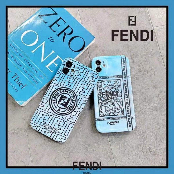 Fendi ブランド iphone12/12pro maxケース かわいい フェンデイ 安い ペアお揃い Air Pods 1/2/3/proケース アイフォン11/xs/x/8/7ケース iphone12mini/12proケース おまけつき メンズ レディース