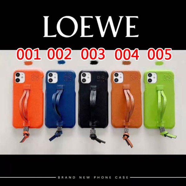 LOEWE /ロエベブランド iphone 13/13mini/13pro maxケース個性シンプル高級感アイフォン12/12mini/12promaxカバー レザー 製ストラップ付き携帯便利 アイフォン11/xs/8/7ケース おまけつき ジャケット型 2021 高級 大人気メンズ レディース 芸能人愛用