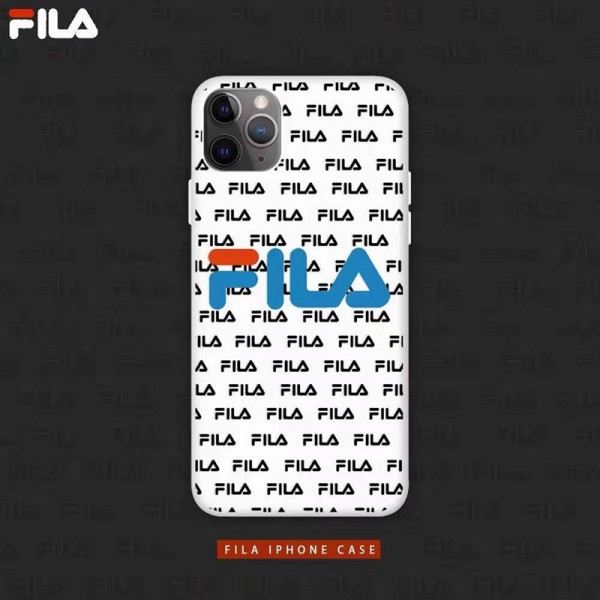 FILA フィラ ファッション セレブ愛用 iphone12/12pro maxケース 激安 シンプル ジャケットiphone xr/xs max/8plus/11proケースブランドモノグラム iphone12mini/11pro maxケース ブランド